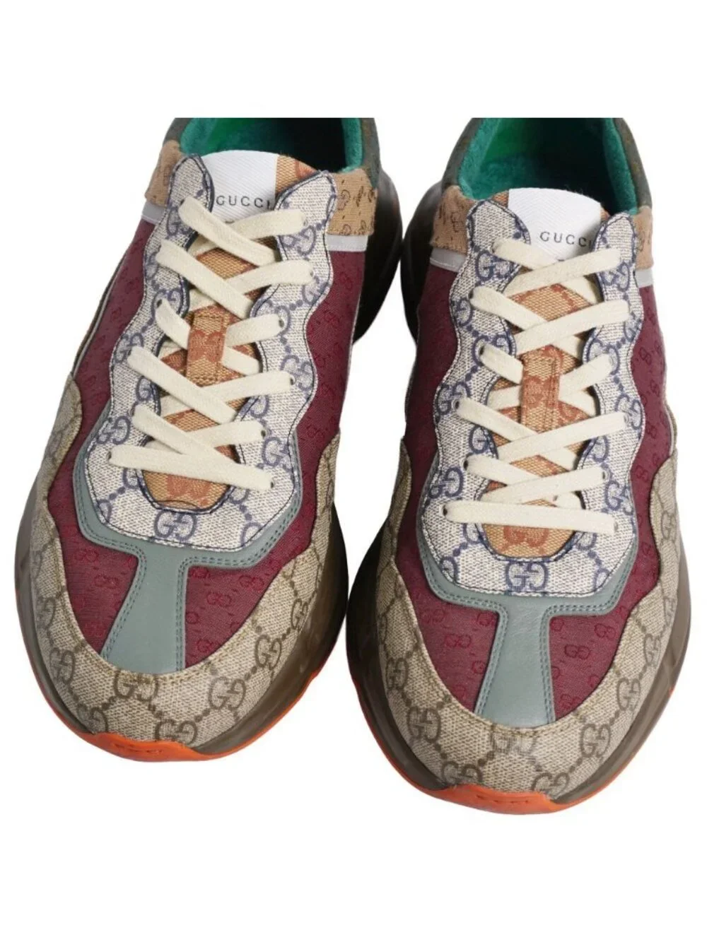 Gucci Sneakers Ryton GG Canvas Low Cut Shoes
